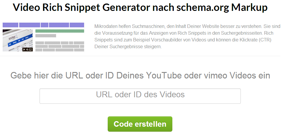 rich snippets generator